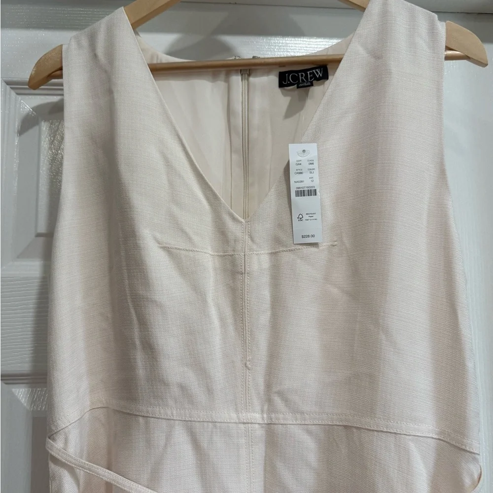 J. Crew Ivory Midi Dress - Picture 2 of 7